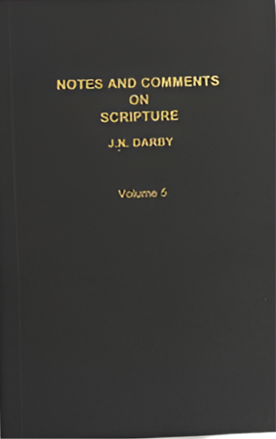 Notes and Comments on Scripture Volume 5 by J.N. Darby