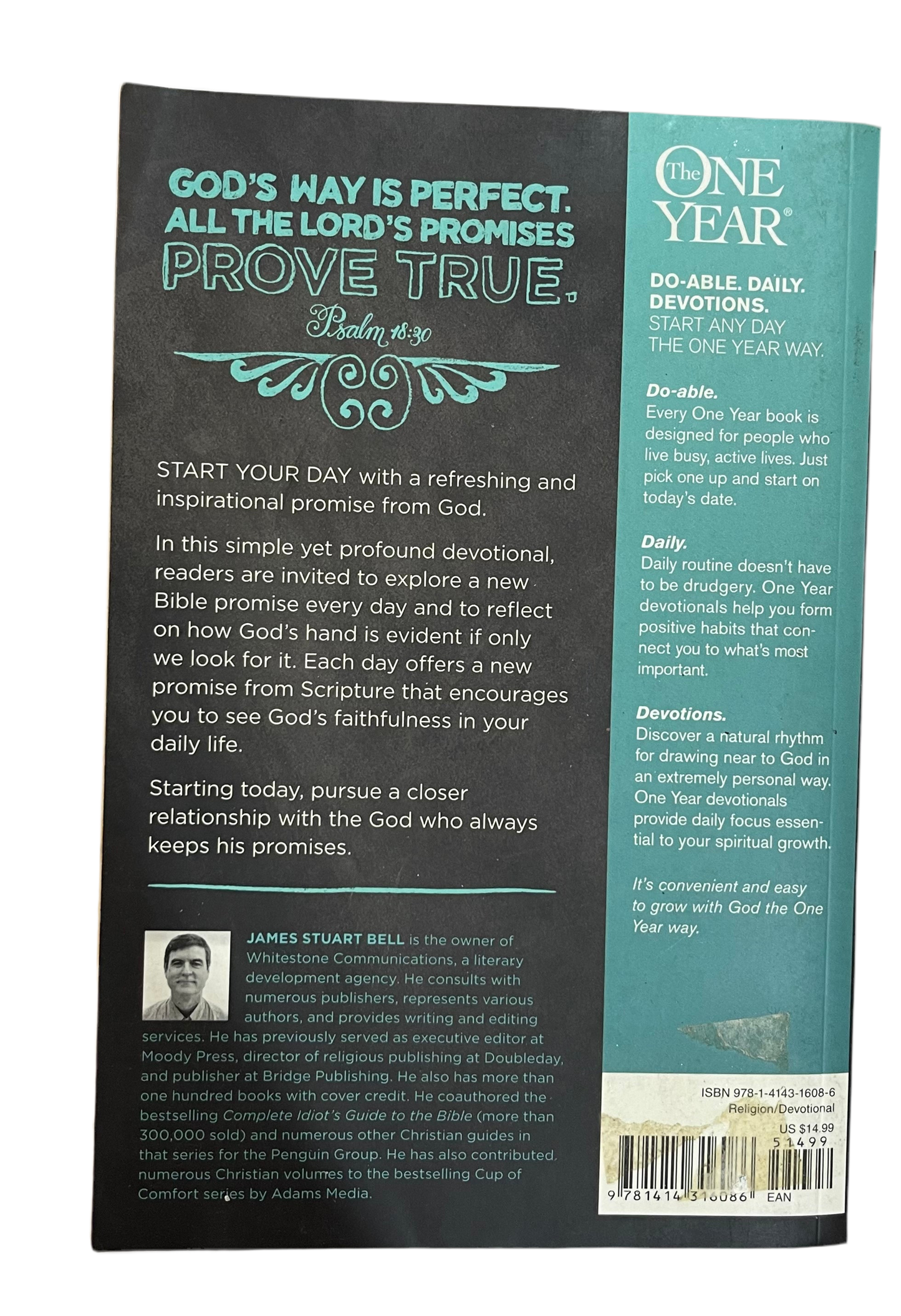 The One Year Book of Bible Promises 365 Meditations on the Wonderful Promises of God by James Stuart Bell