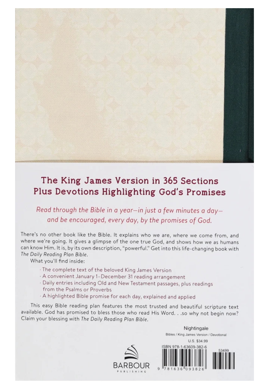 KJV Daily Reading Plan Bible Nightingale