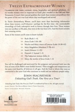 Twelve Extraordinary Women By John MacArthur