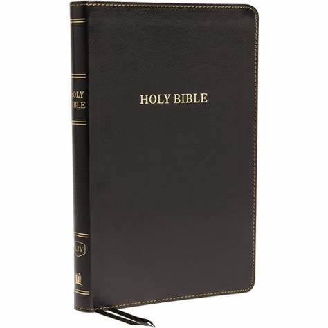 KJV Thinline Bible Black (Red Letter Edition)