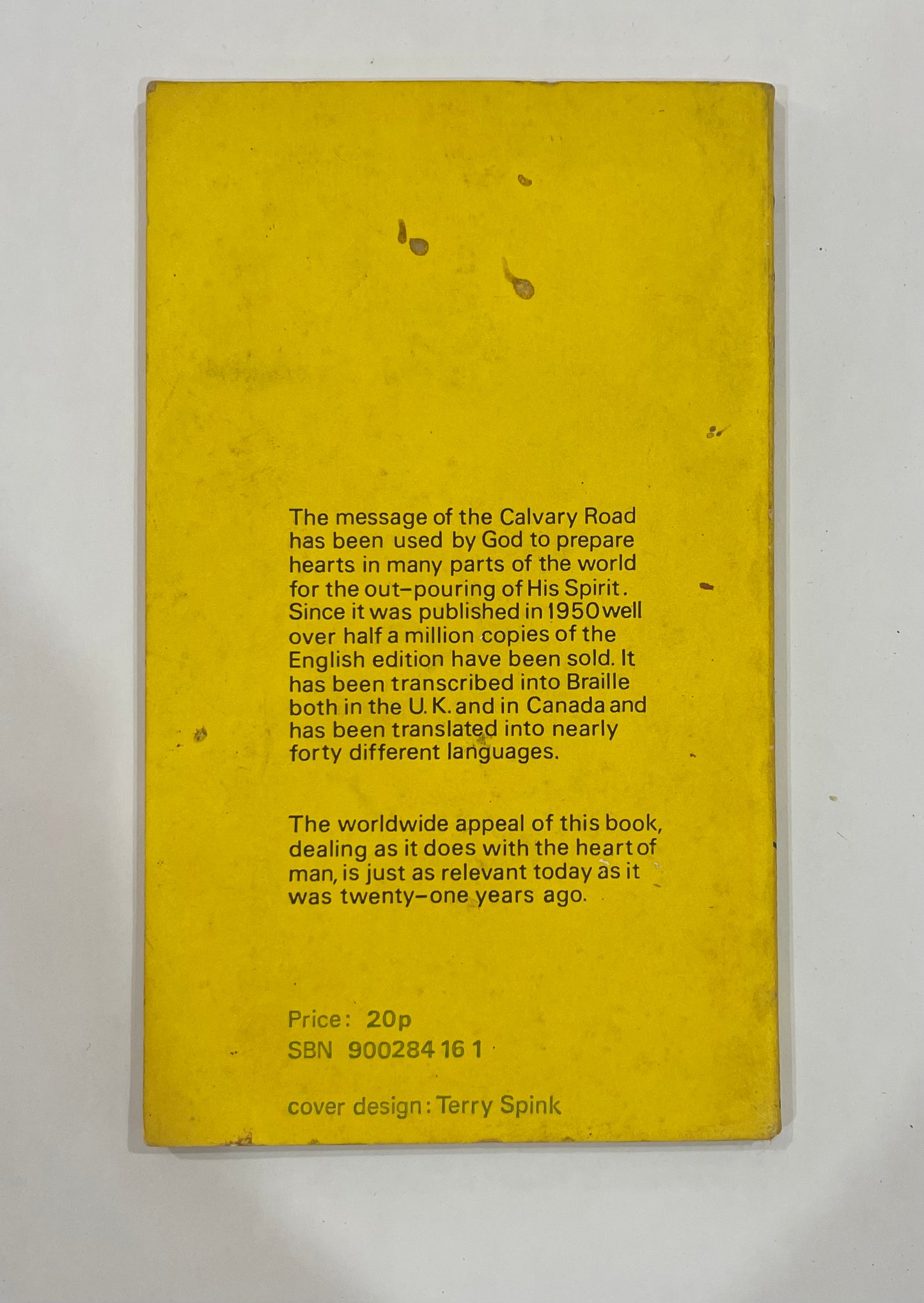 The Calvary Road by Roy Hession