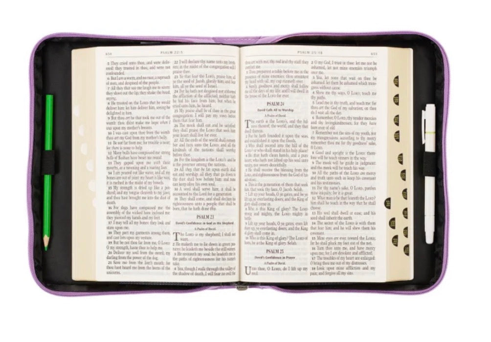 Bible Cover - Large - Be Still and Know Psalm 46:10
