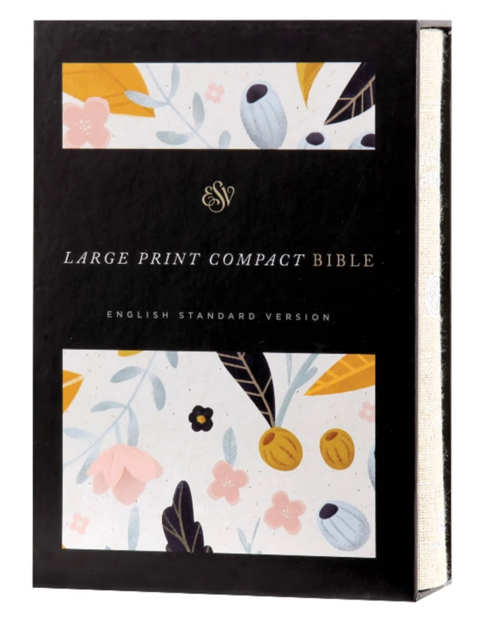 ESV Large Print Compact Bible Spring Bloom (Red Letter Edition)
