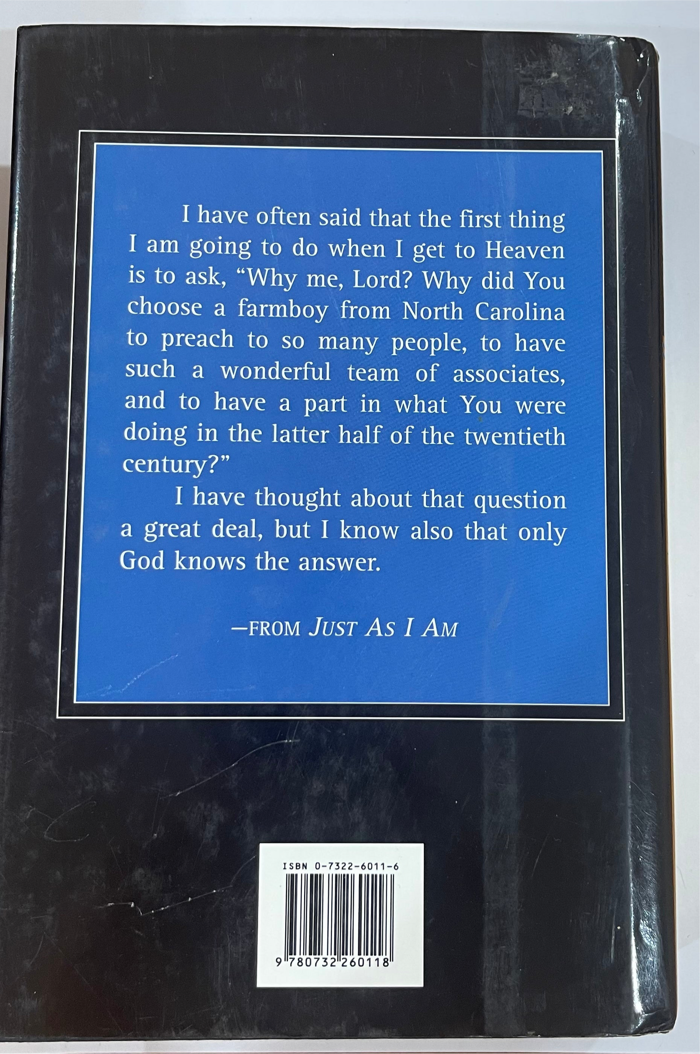 Just as I am - The Autobiography of Billy Graham