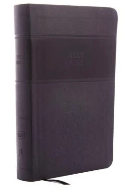 KJV Reference Bible Personal Size Giant Print Black (Red Letter Edition)