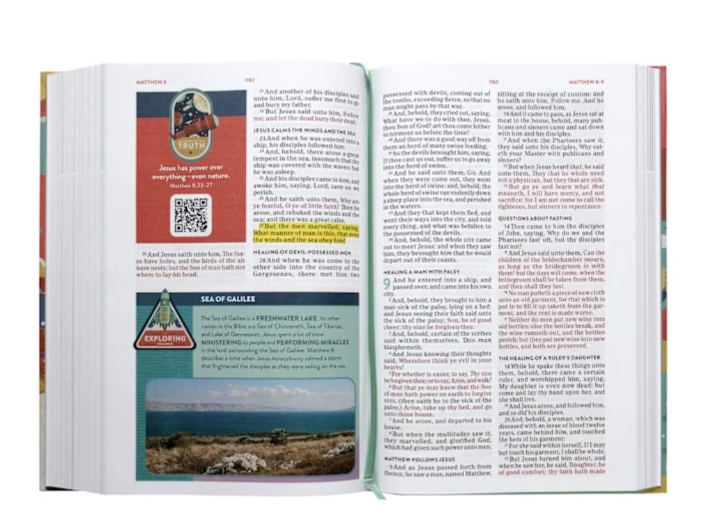 KJV Explorer Bible for Kids