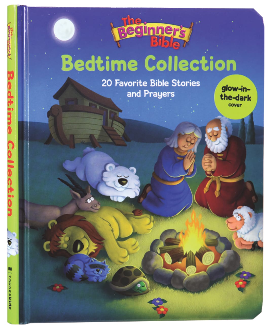 Bedtime Collection -20 Favourite Bible Stories and Prayers with Glow in the Dark Cover